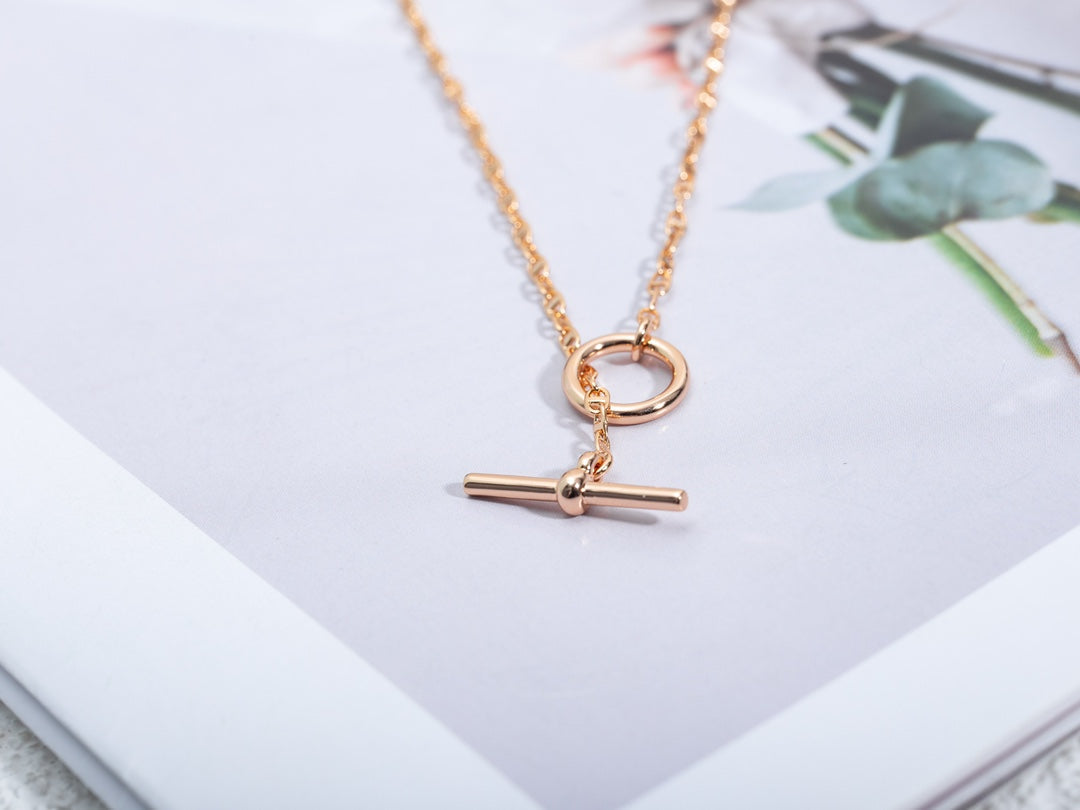 ¡®Lume Jewelry¡¯ECHAPPEE NECKLACE PINK GOLD