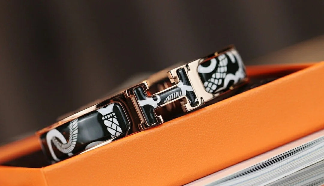 ¡®Lume Jewelry¡¯H TARTAN BRACELET 12MM