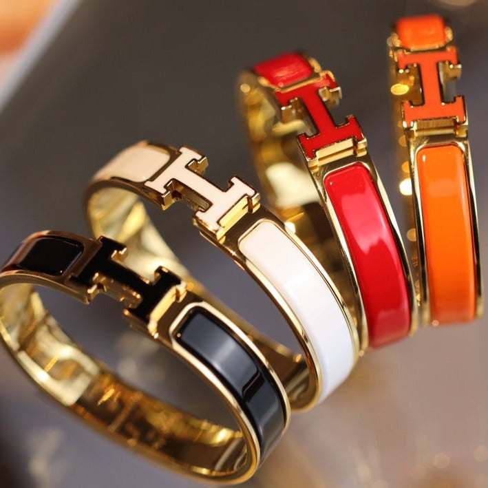¡®Lume Jewelry¡¯H BRACELET 12MM GOLD