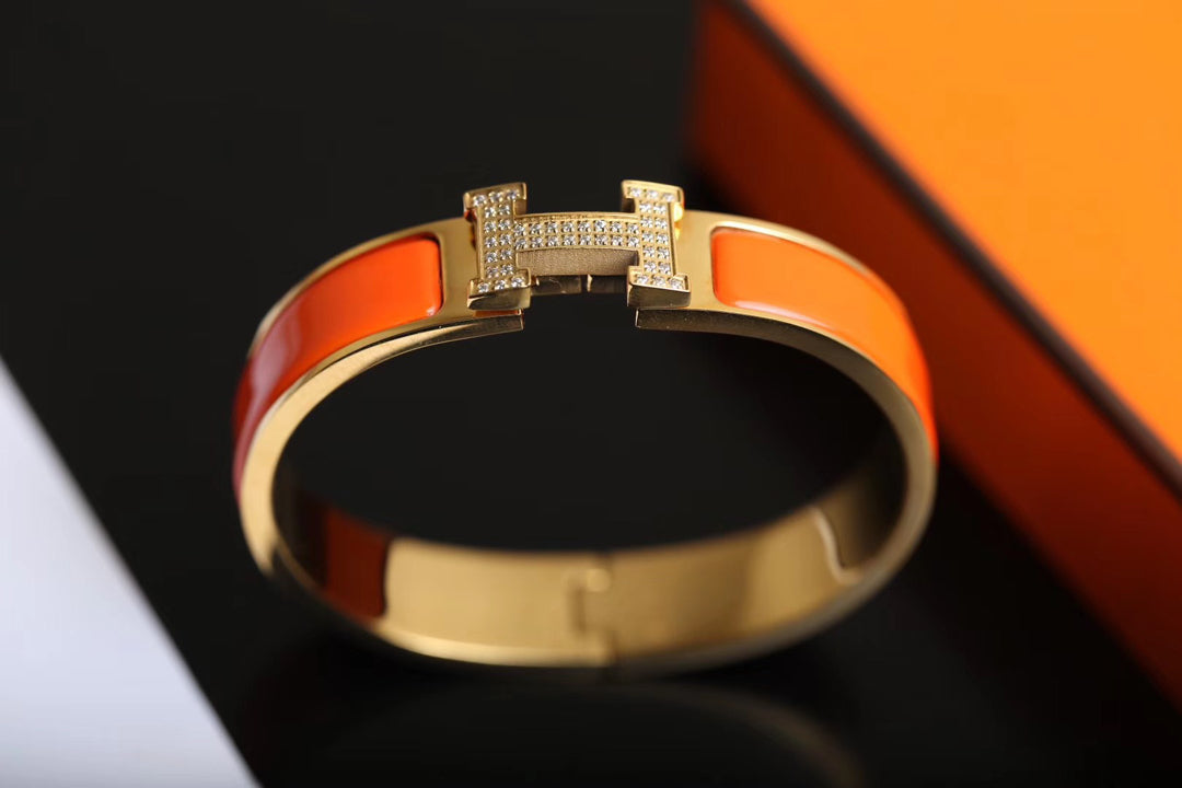 ¡®Lume Jewelry¡¯H BRACELET GOLD DIAMOND
