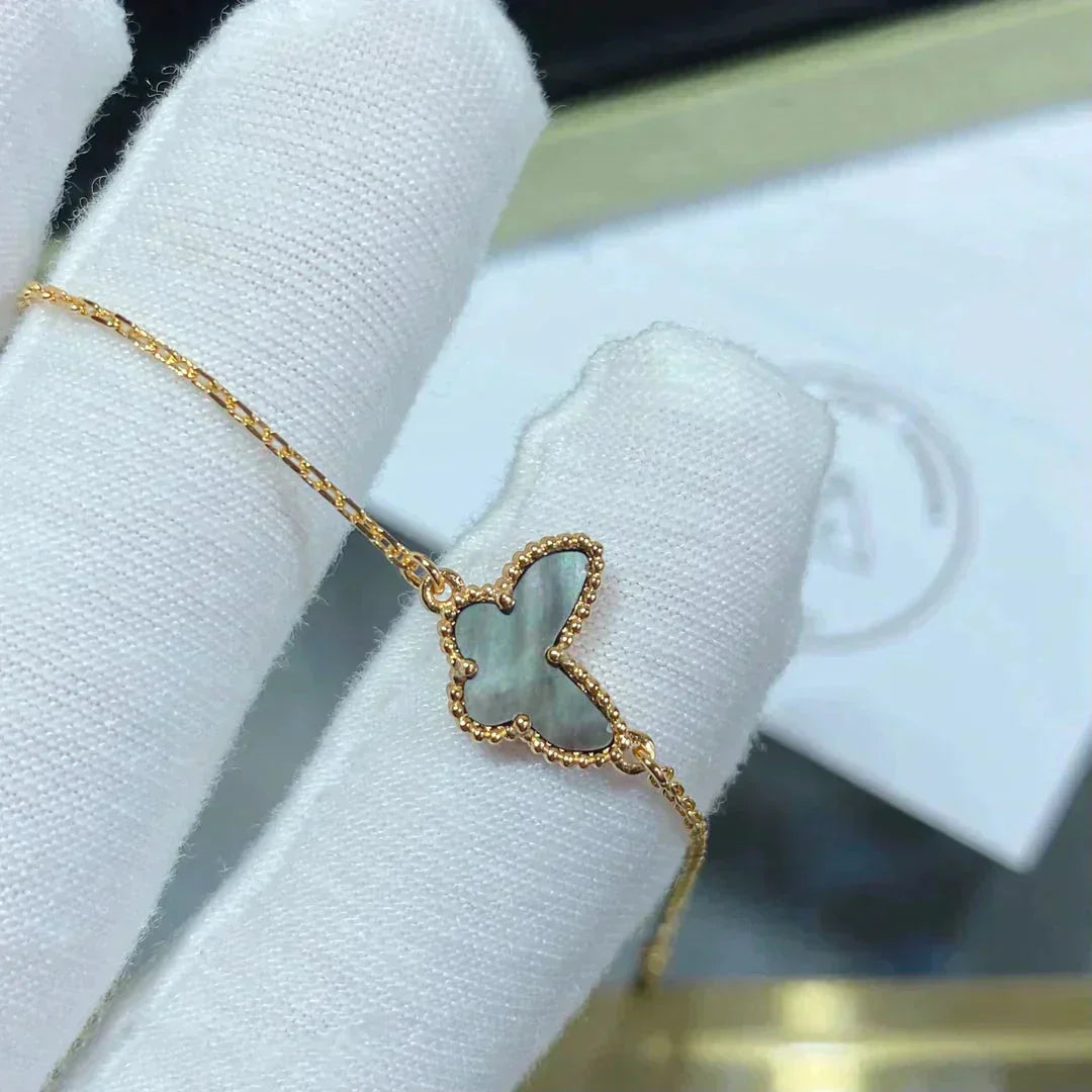 ¡®Lume Jewelry¡¯BUTTERFLY DARK MOP BUTTERFLY BRACELET