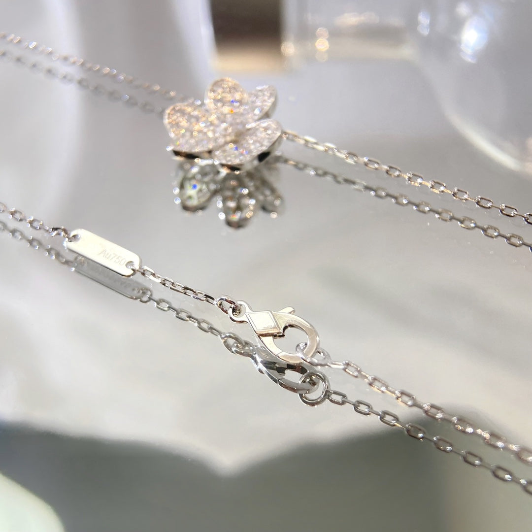 ¡®Lume Jewelry¡¯FLOWER DIAMOND NECKLACE