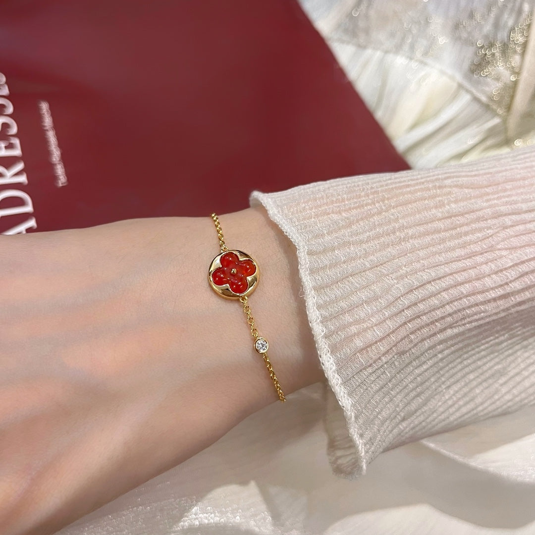 ¡®Lume Jewelry¡¯SUN PEDANT CARNELIAN BRACELET
