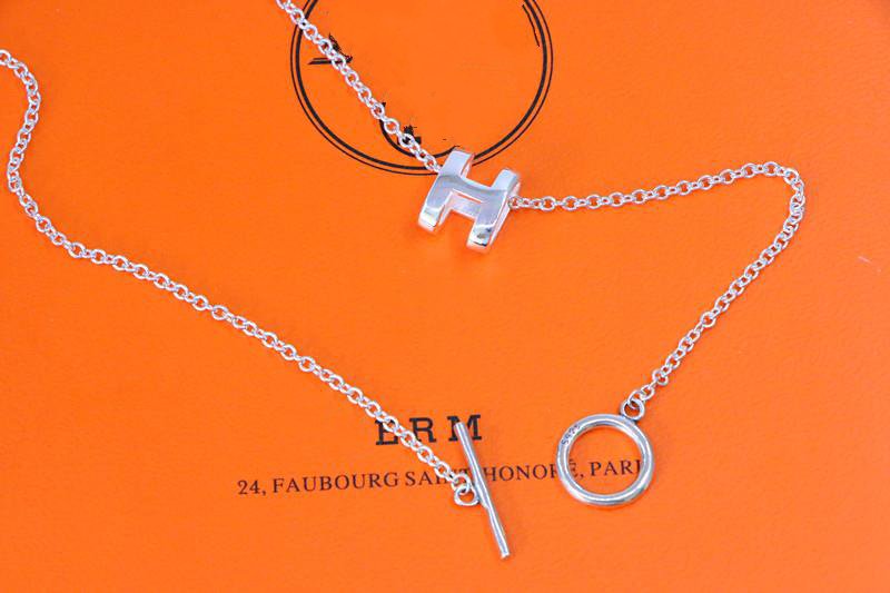 ¡®Lume Jewelry¡¯HM NECKLACE H LETTER OVAL SERIES