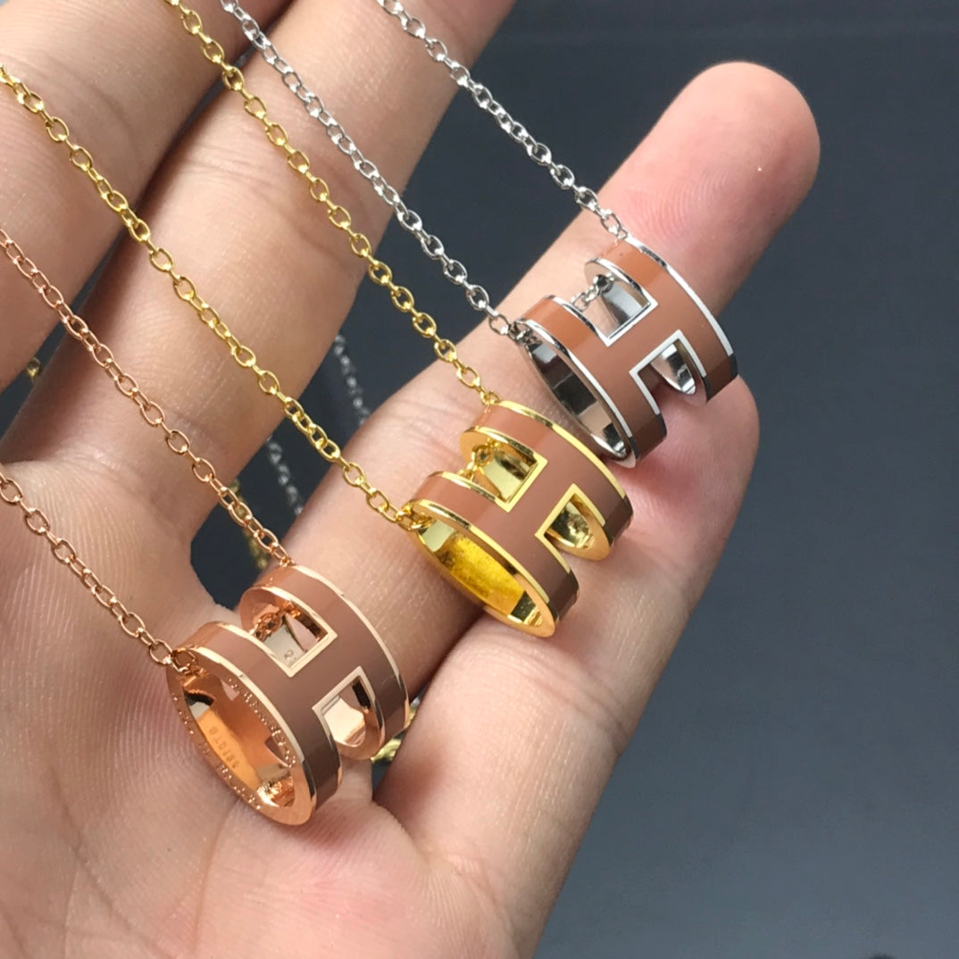 ¡®Lume Jewelry¡¯H NECKLACE BROWN