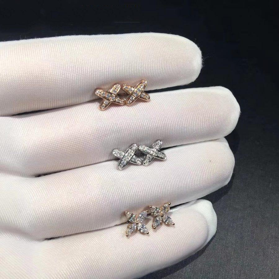 ¡®Lume Jewelry¡¯JEUX DE DIAMOND EARRINGS