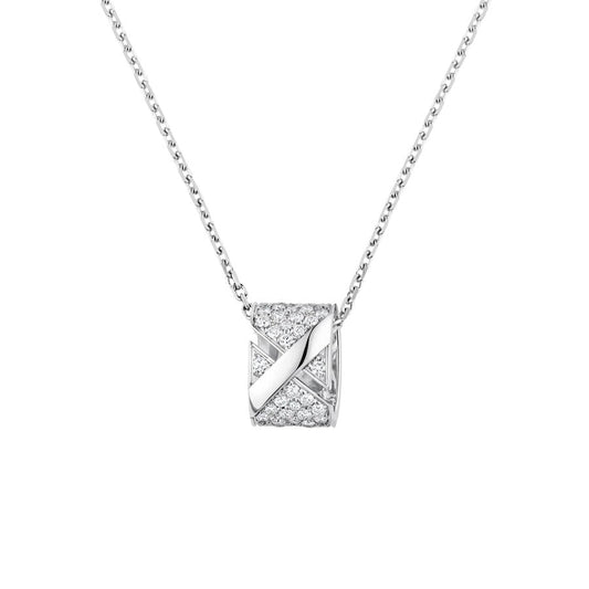 ¡®Lume Jewelry¡¯LIENS EVIDENCE DIAMOND PAVED NECKLACE