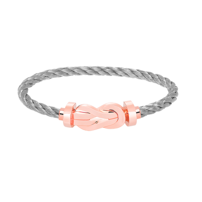 ¡®Lume Jewelry¡¯CHANCE LARGE 8 FIGURE BUCKLE NO DIAMOND BRACELET ROSE GOLD