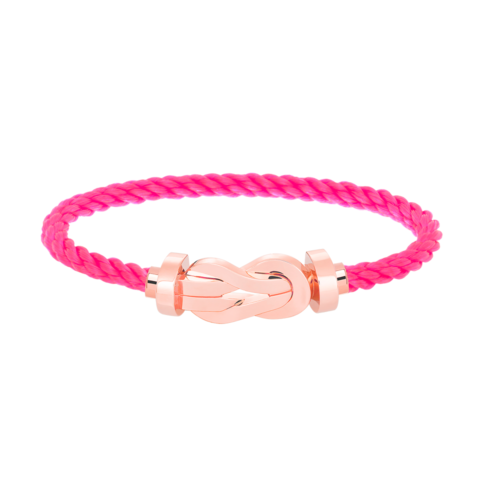 ¡®Lume Jewelry¡¯CHANCE LARGE 8 FIGURE BUCKLE NO DIAMOND BRACELET ROSE GOLD
