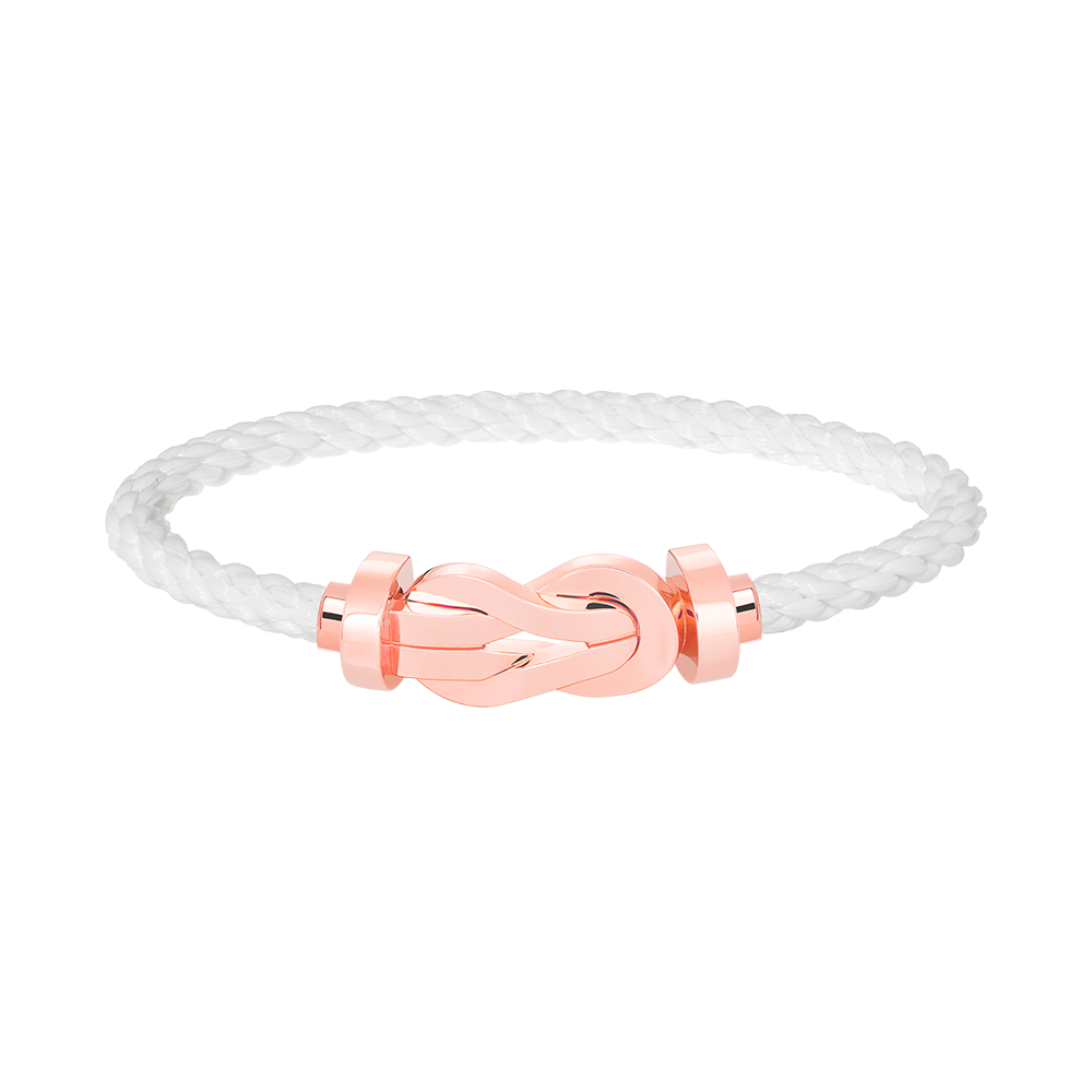¡®Lume Jewelry¡¯CHANCE LARGE 8 FIGURE BUCKLE NO DIAMOND BRACELET ROSE GOLD