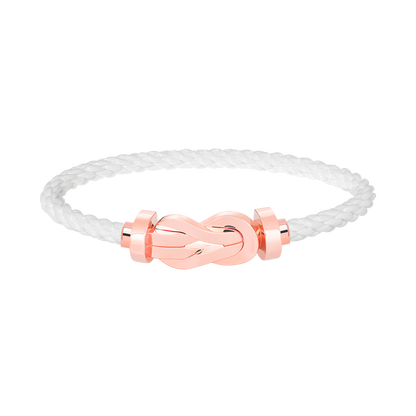 ¡®Lume Jewelry¡¯CHANCE LARGE 8 FIGURE BUCKLE NO DIAMOND BRACELET ROSE GOLD