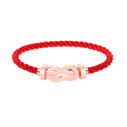 ¡®Lume Jewelry¡¯CHANCE LARGE 8 FIGURE BUCKLE NO DIAMOND BRACELET ROSE GOLD