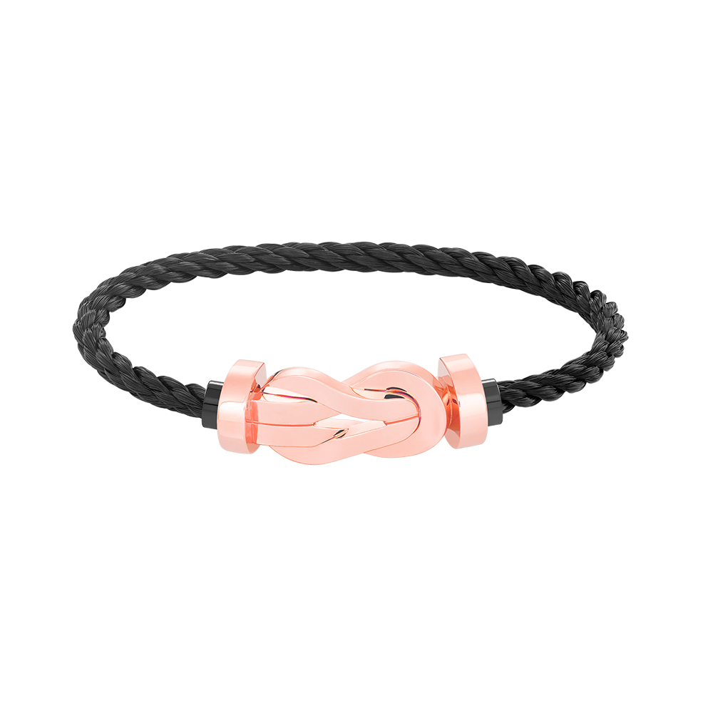 ¡®Lume Jewelry¡¯CHANCE LARGE 8 FIGURE BUCKLE NO DIAMOND BRACELET ROSE GOLD