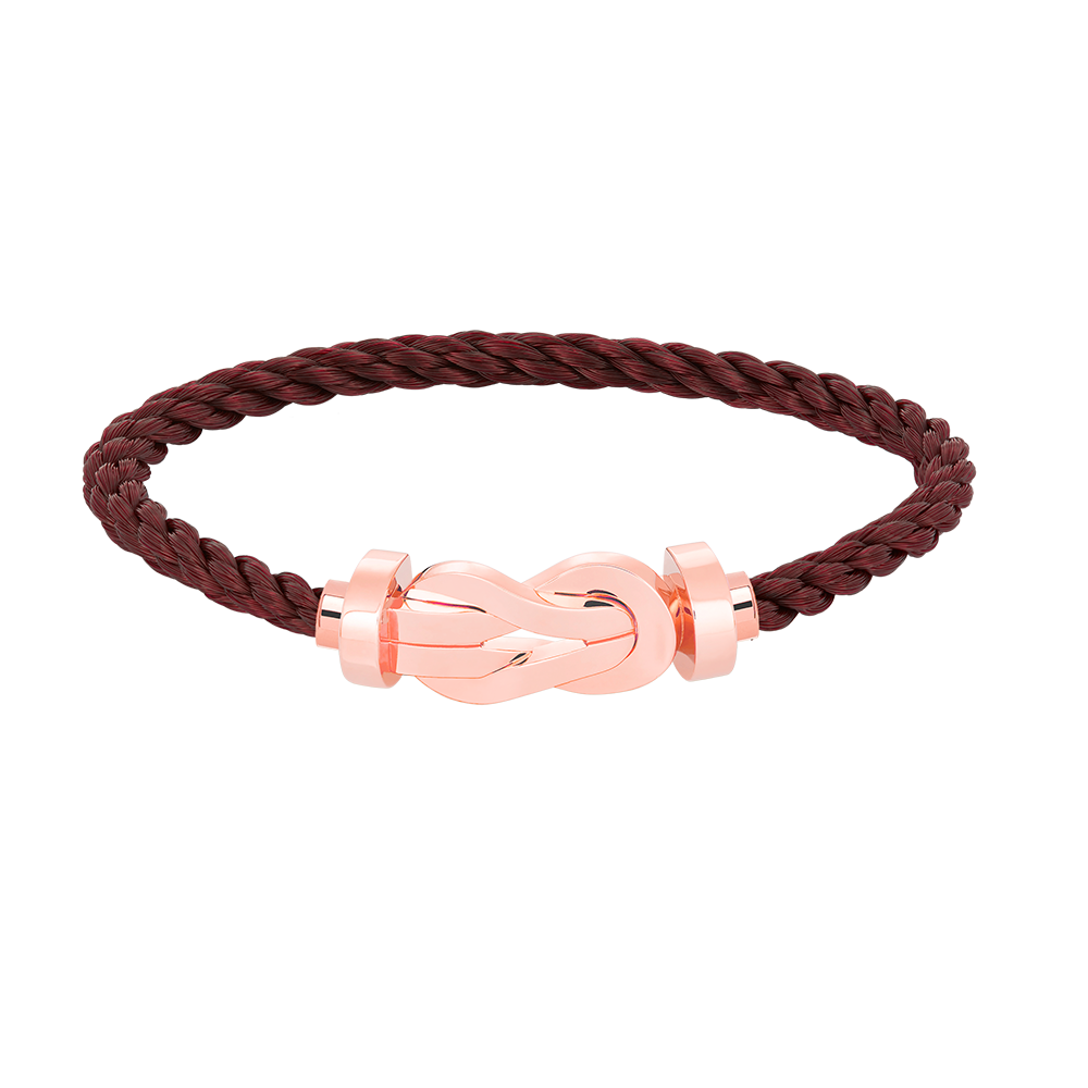 ¡®Lume Jewelry¡¯CHANCE LARGE 8 FIGURE BUCKLE NO DIAMOND BRACELET ROSE GOLD