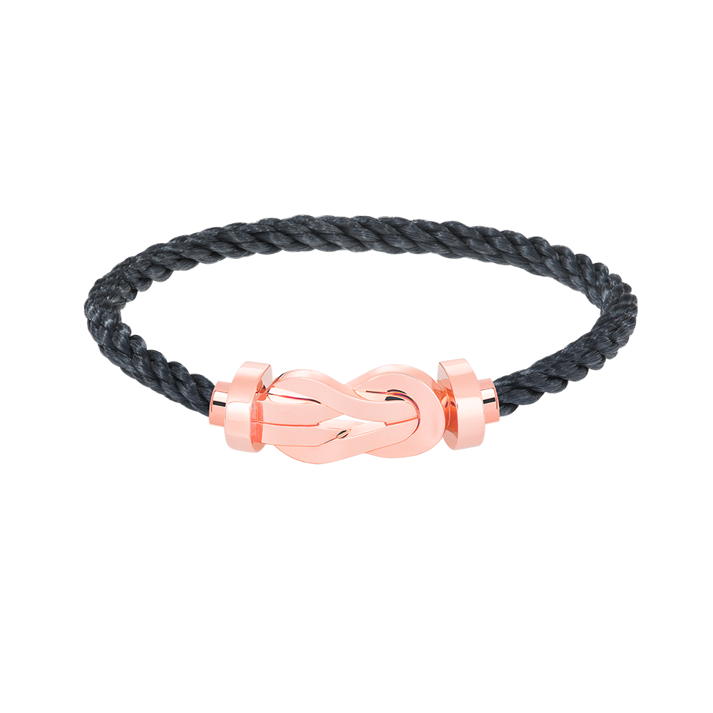 ¡®Lume Jewelry¡¯CHANCE LARGE 8 FIGURE BUCKLE NO DIAMOND BRACELET ROSE GOLD