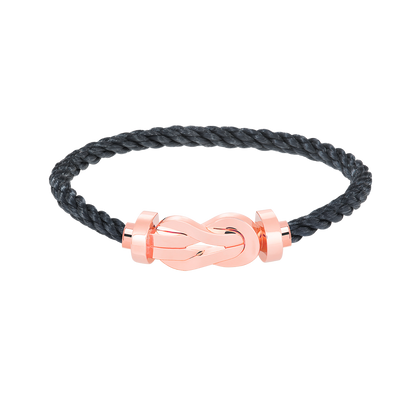 ¡®Lume Jewelry¡¯CHANCE LARGE 8 FIGURE BUCKLE NO DIAMOND BRACELET ROSE GOLD