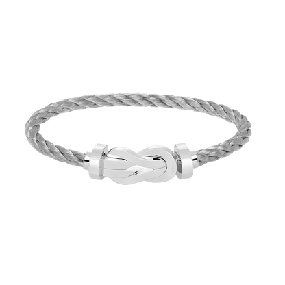 ¡®Lume Jewelry¡¯CHANCE LARGE 8 FIGURE BUCKLE NO DIAMOND BRACELET SILVER