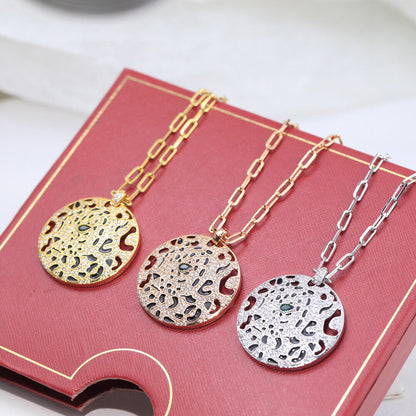 ¡®Lume Jewelry¡¯Openwork Round Pendant Necklace