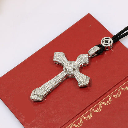 ¡®Lume Jewelry¡¯Pave Cross Pendant Necklace