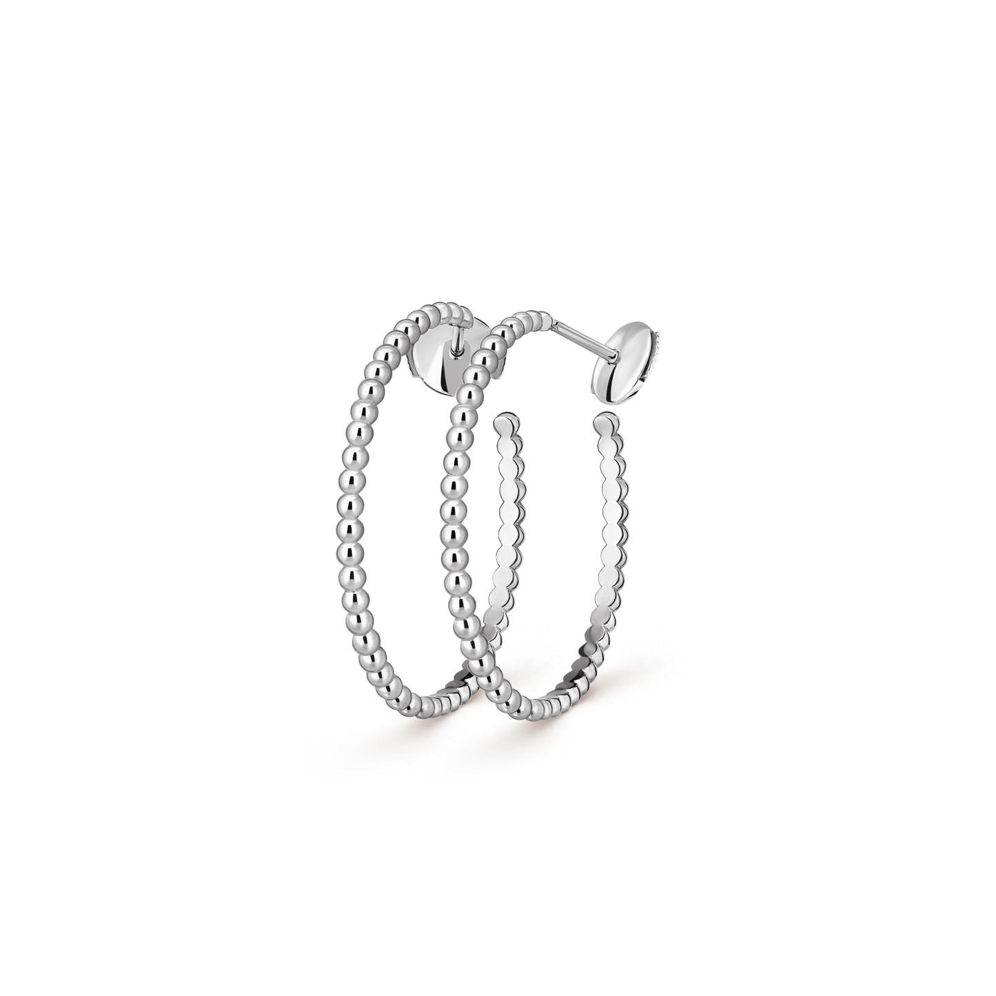 [Lume Jewelry] SMOOTH BEAD STUD EARRINGS