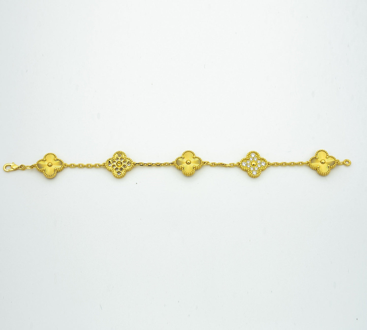 [Lume Jewelry]New  CLOVER 5 MOTIF LASER BRACELET COLLECTION