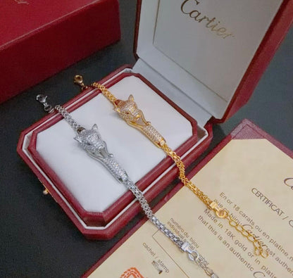 ¡®Lume Jewelry¡¯ PANTHERE  BRACELET DIAMONDS