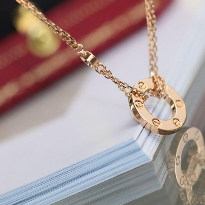 ¡®Lume Jewelry¡¯LOVE NECKLACE ADJUSTABLE ROSE GOLD 2 DIAMOND