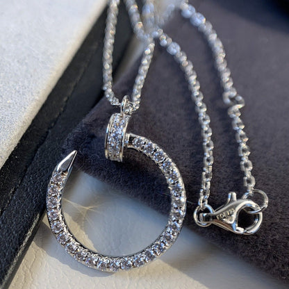 ¡®Lume Jewelry¡¯JUSTE NECKLACE SILVER DIAMONDS