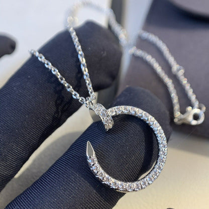 ¡®Lume Jewelry¡¯JUSTE NECKLACE SILVER DIAMONDS