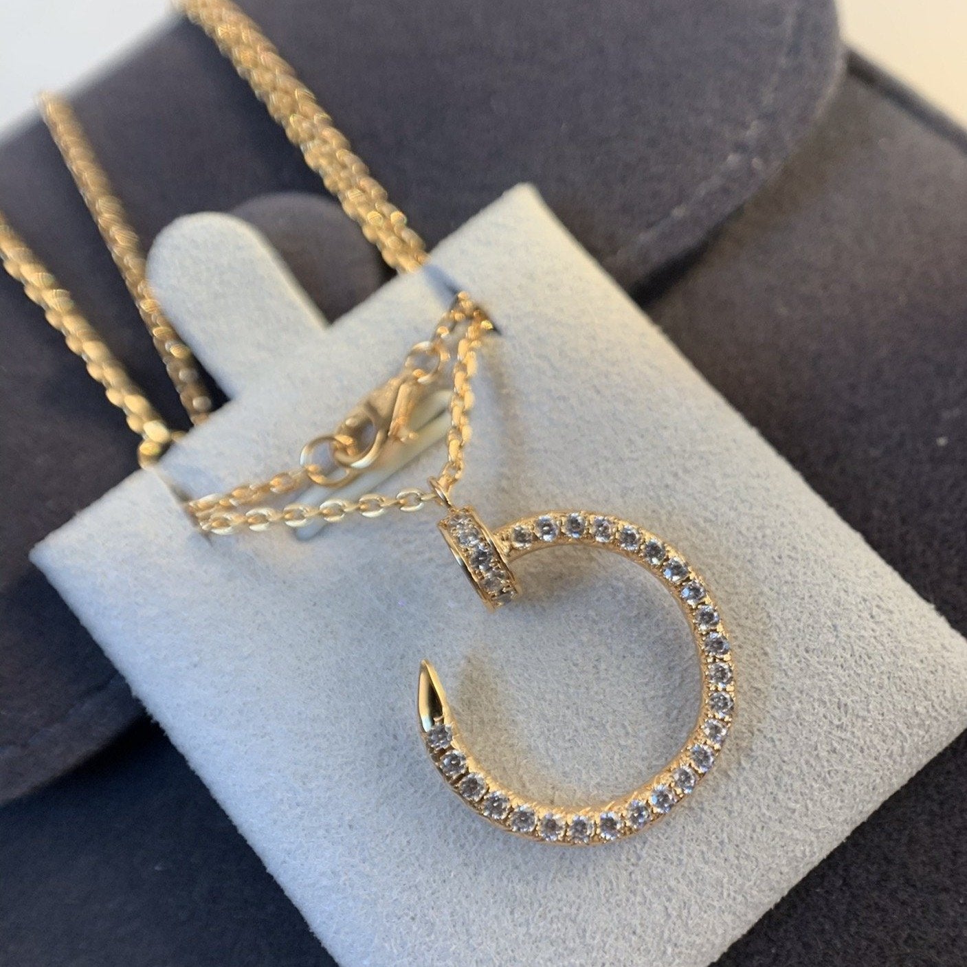 ¡®Lume Jewelry¡¯JUSTE NECKLACE PINK GOLD DIAMONDS
