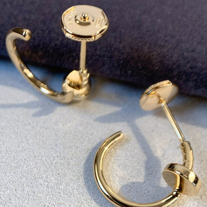 ¡®Lume Jewelry¡¯JUSTE EARRINGS PINK GOLD