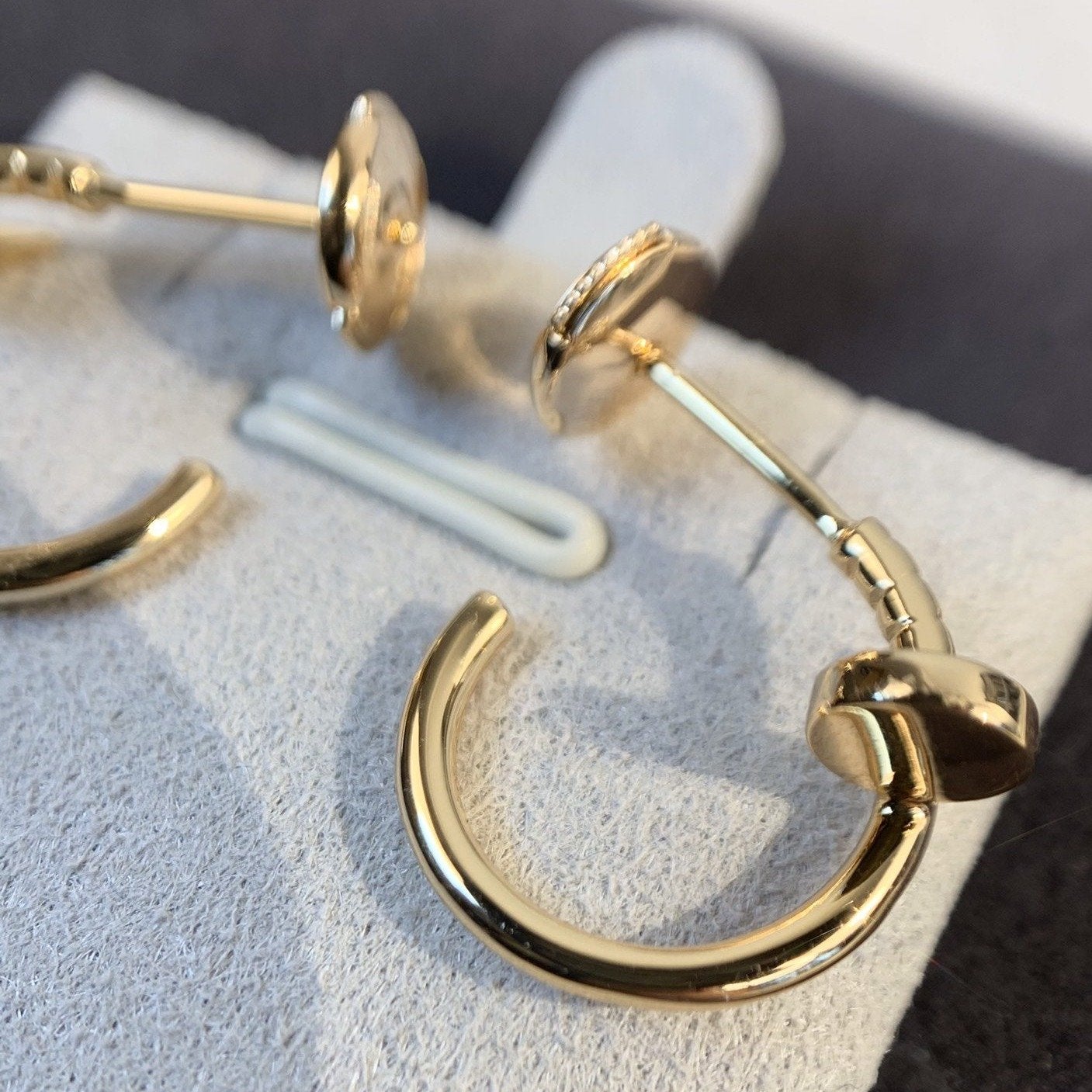 ¡®Lume Jewelry¡¯JUSTE EARRINGS PINK GOLD