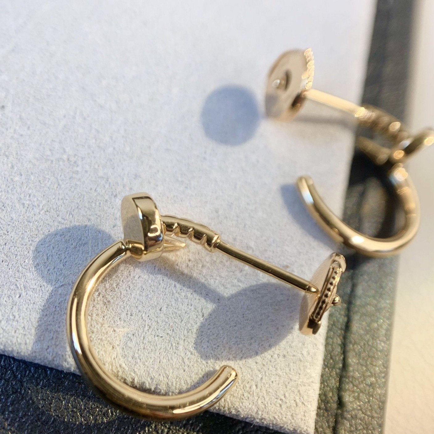 ¡®Lume Jewelry¡¯JUSTE EARRINGS PINK GOLD