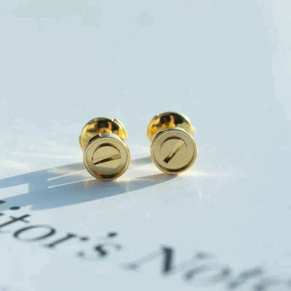 ¡®Lume Jewelry¡¯LOVE EARRINGS GOLD 10MM