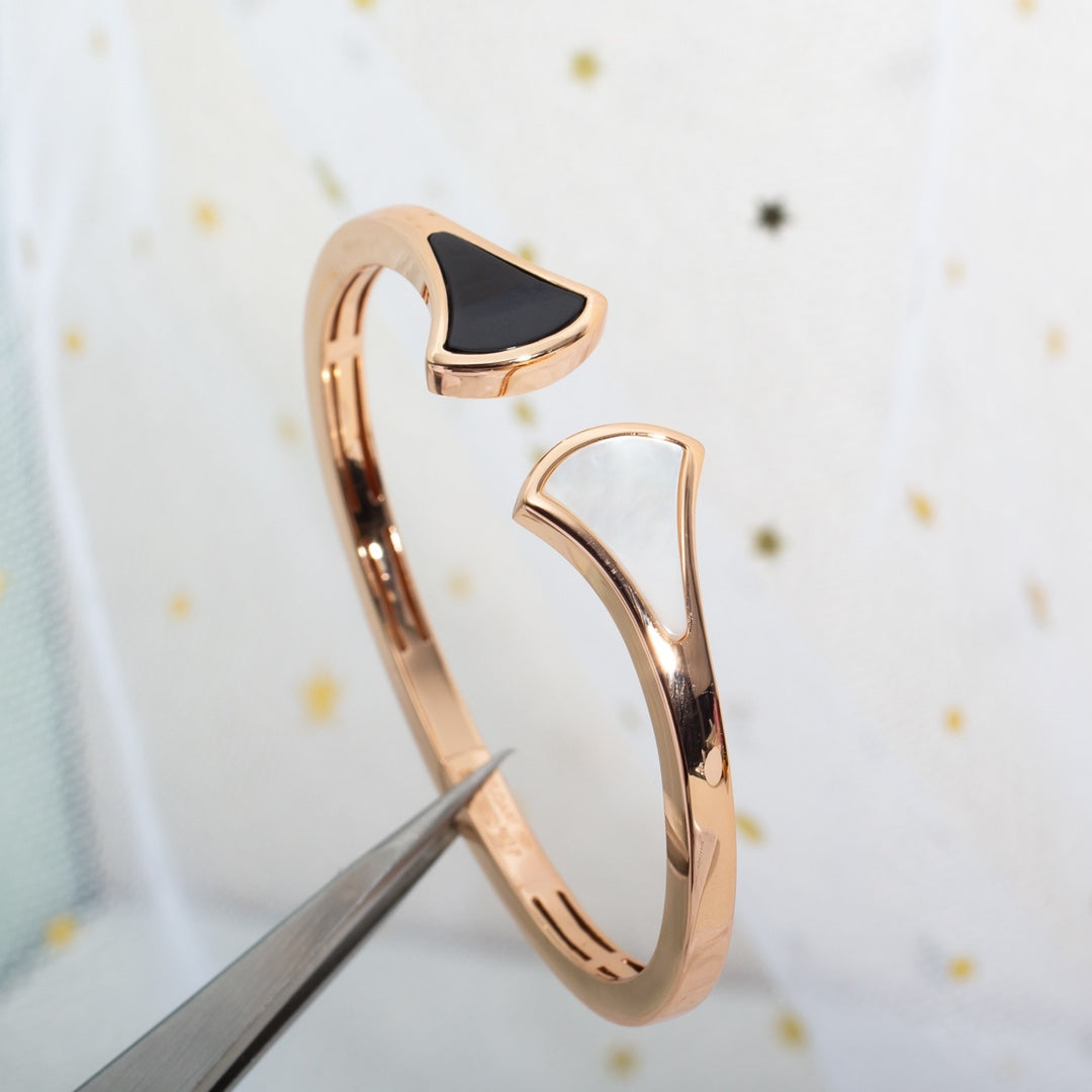 [Lume Jewelry]DREAM BRACELET OPEN PINK GOLD MOP