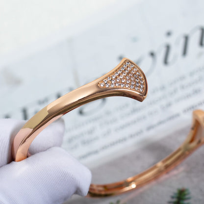 [Lume Jewelry]DREAM BRACELET OPEN PINK GOLD MOP DIAMOND