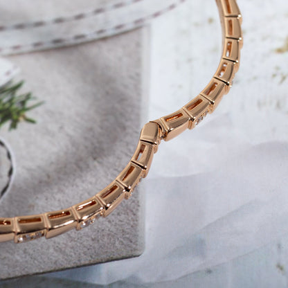 [Lume Jewelry]SERPENTI BRACELET PINK GOLD DIAMOND