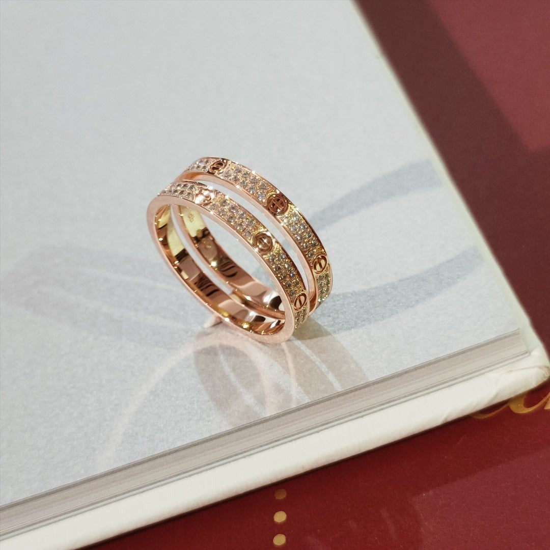 ¡®Lume Jewelry¡¯LOVE RING 2.65MM DIAMOND