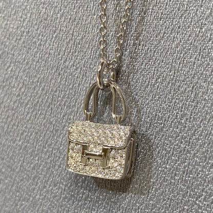 ¡®Lume Jewelry¡¯CONSTANCE PEDANT DIAMOND NECKLACE