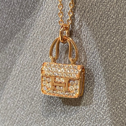 ¡®Lume Jewelry¡¯CONSTANCE PEDANT DIAMOND NECKLACE