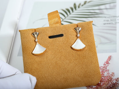 [Lume Jewelry]DREAM MOP PINK GOLD EARRINGS