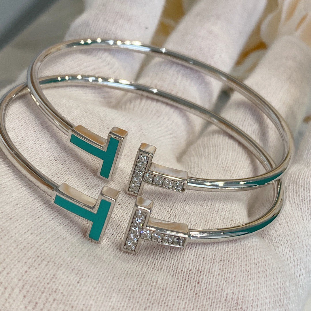 [Lume Jewelry]T BRACELET 1.8MM TURQUOISE DIAMOND