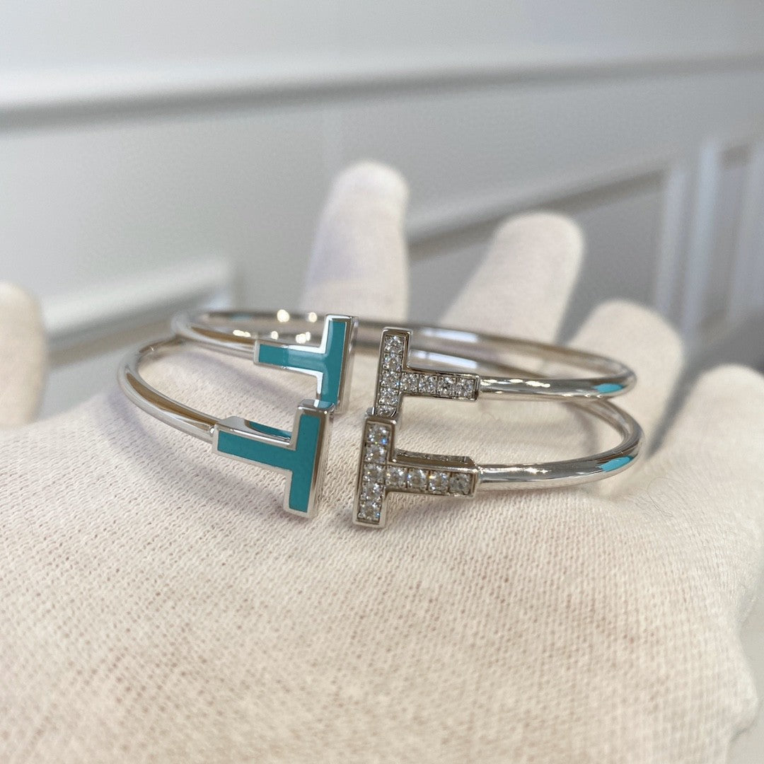 [Lume Jewelry]T BRACELET 1.8MM TURQUOISE DIAMOND
