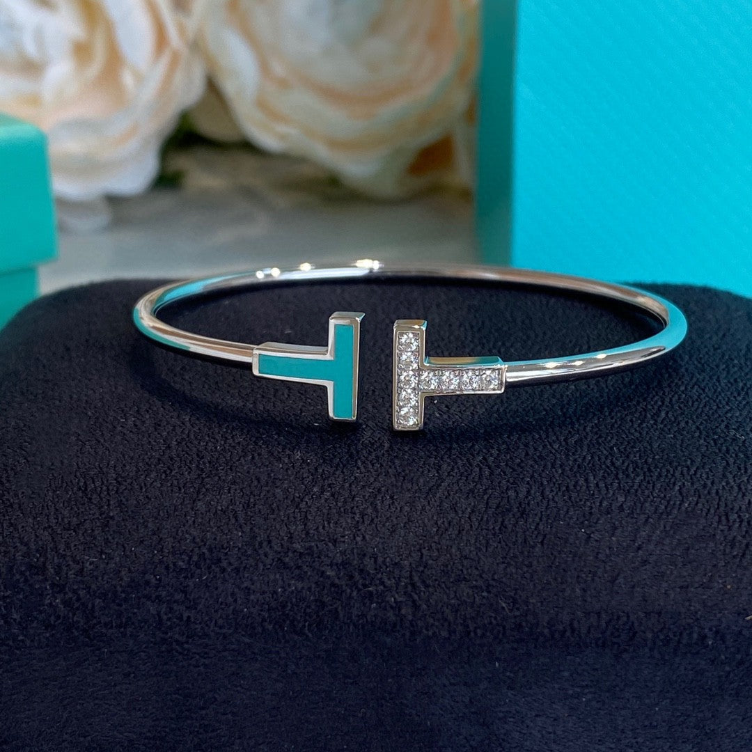 [Lume Jewelry]T BRACELET 1.8MM TURQUOISE DIAMOND