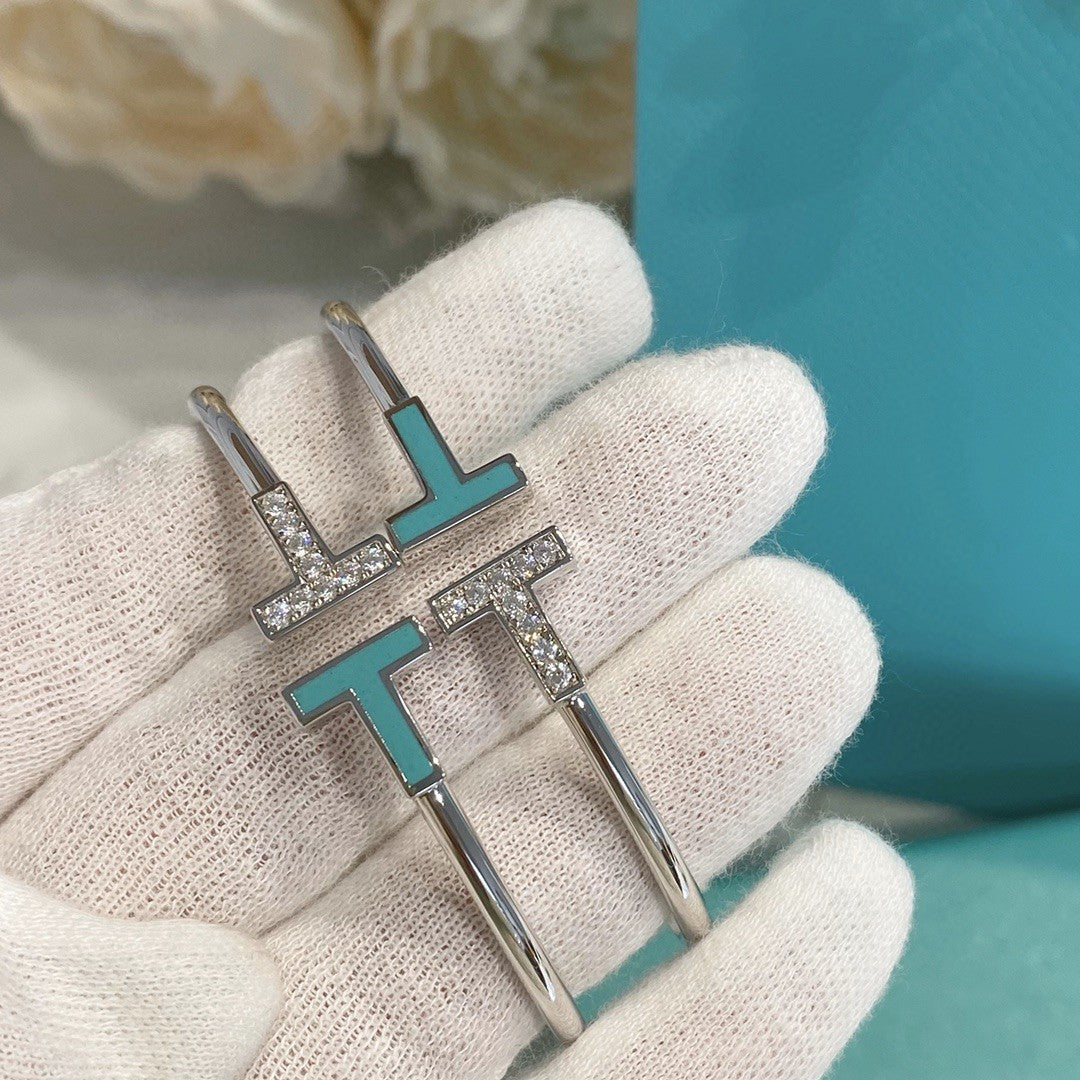 [Lume Jewelry]T BRACELET 1.8MM TURQUOISE DIAMOND
