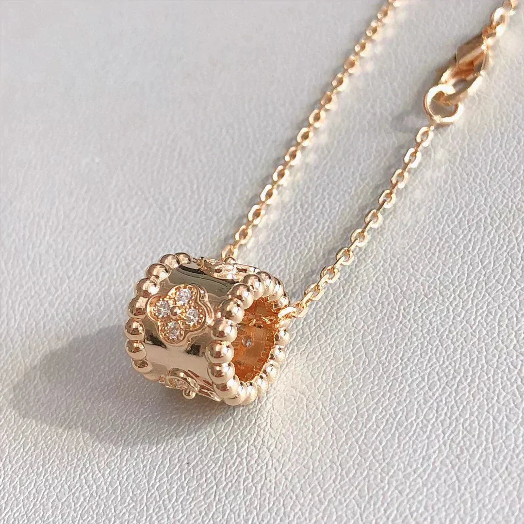 ¡®Lume Jewelry¡¯PERLEE PEDANT NECKLACE GOLD / ROSE GOLD