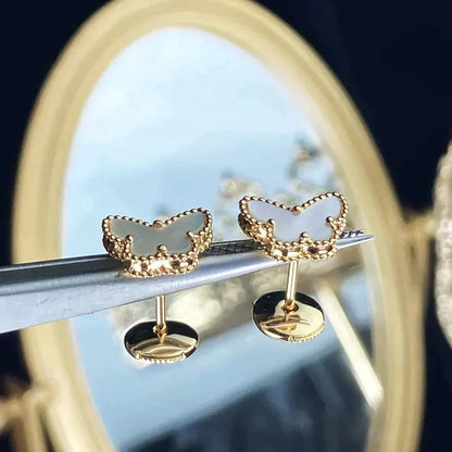 ¡®Lume Jewelry¡¯SWEET BUTTERFLY MOP EARSTUDS