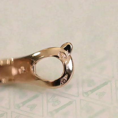 ¡®Lume Jewelry¡¯CLOVER MEDIUM 1 MOTIFS FUll DIAMOND EARRINGS