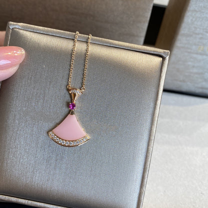 [Lume Jewelry]DREAM NECKLACE PINK OPAL