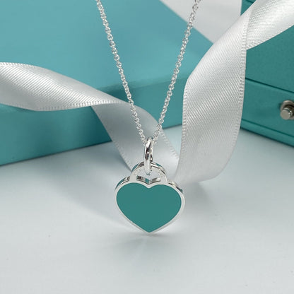 [Lume Jewelry]HEART PEDANT SILVER NECKLACE